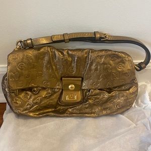 Marc Jacobs gold shoulder bag